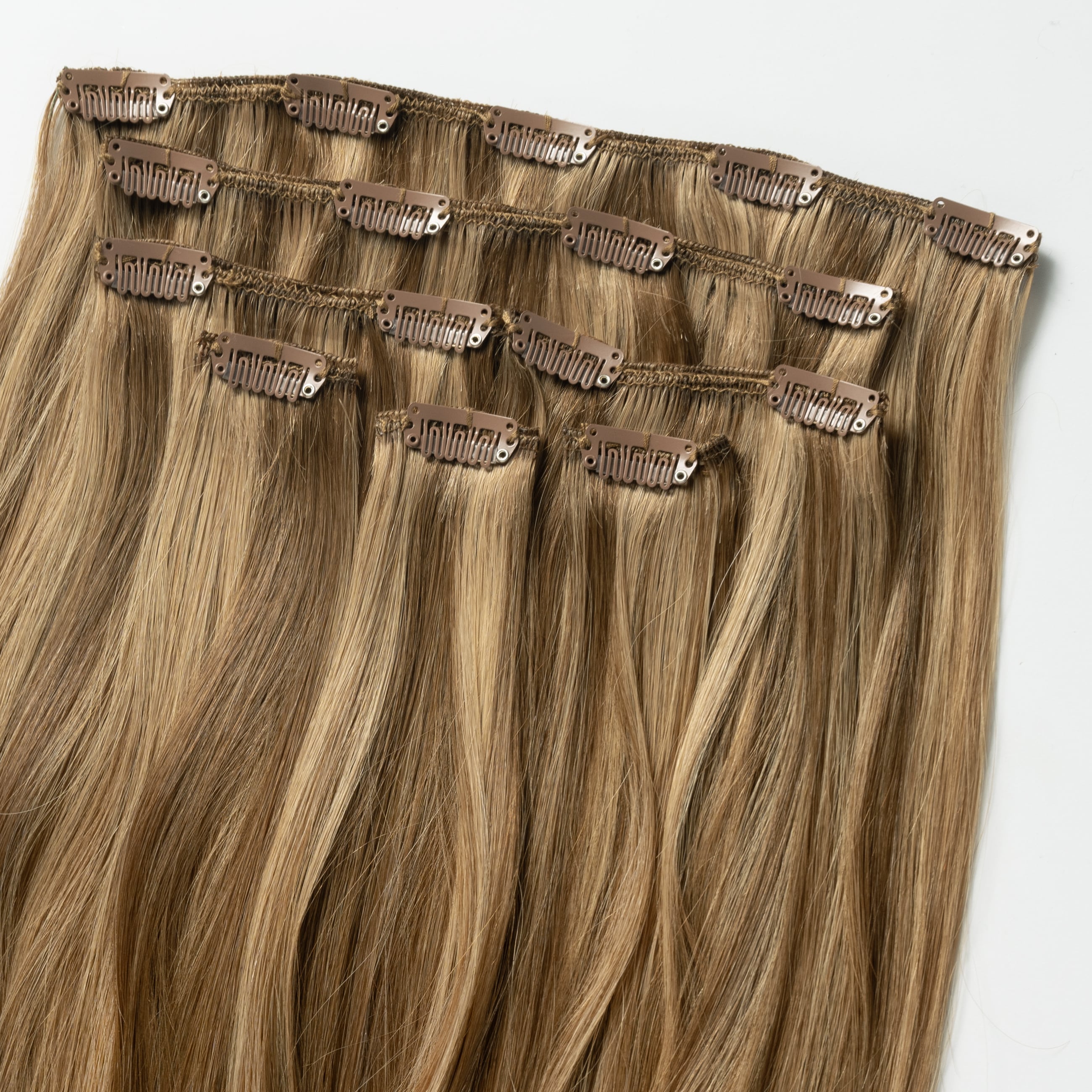 Clip in - Natural Brown Mix 3/10