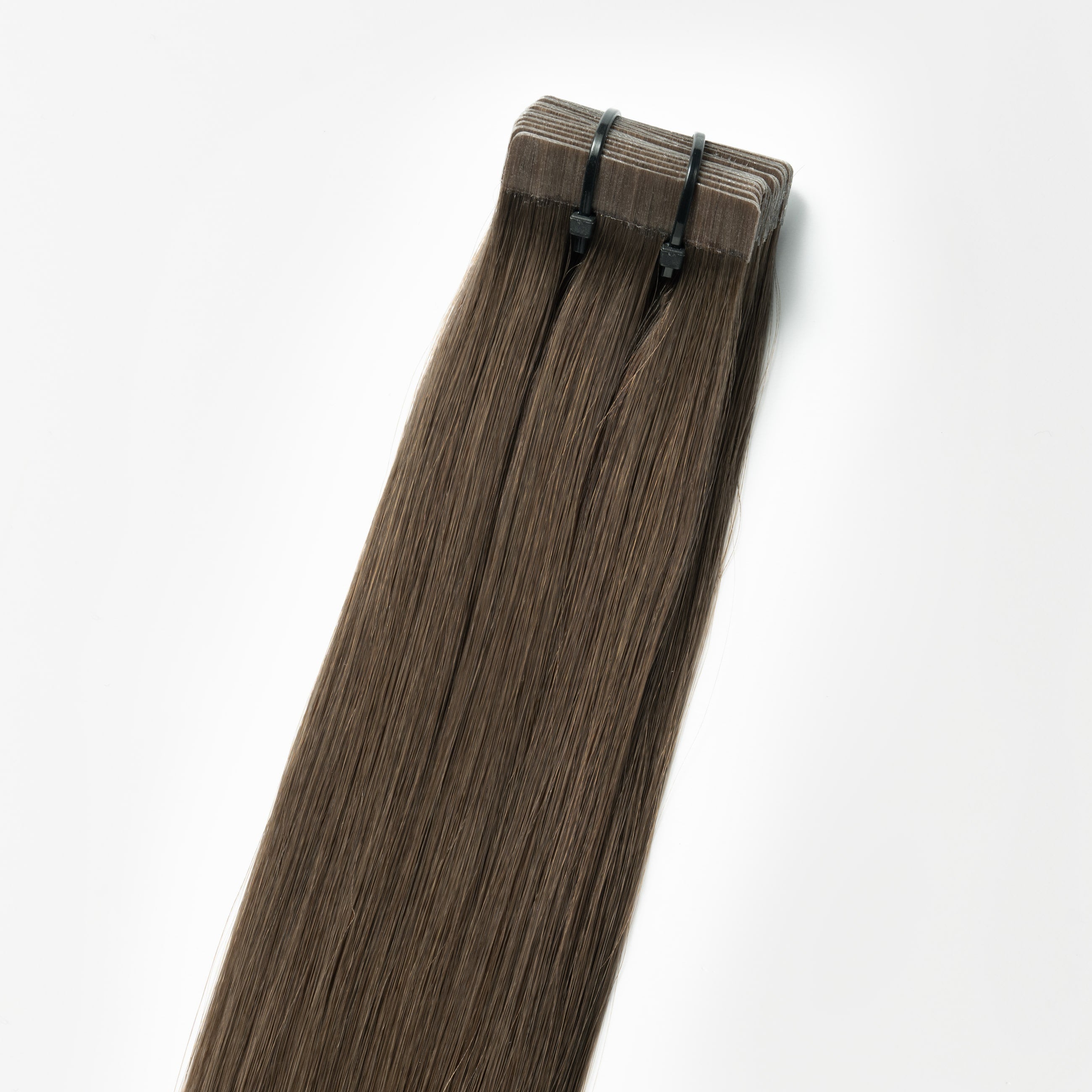 Tape in Extensions - Dark Ash Brown 2C